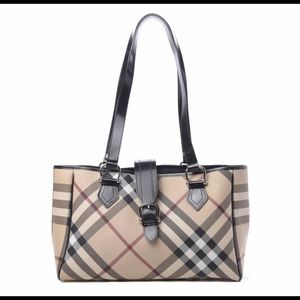 Burberry Nova Check Shoulder Bag/Tote